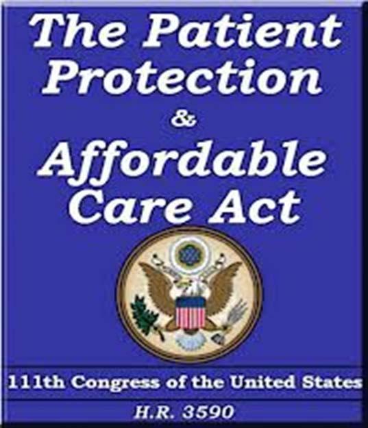 The Affordable Care Act (ACA) http://www.whitehouse.