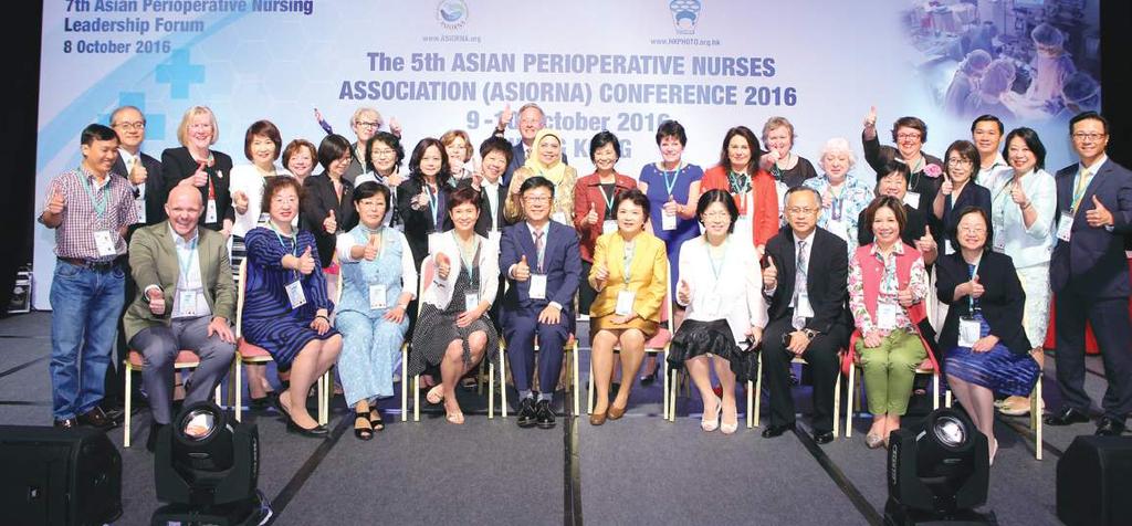 AH EVENT HIGHLIGHTS Sharing Experiences in Perioperative Nursing Going above and beyond their call of duty, Adventist staff helped organize two international events in Hong Kong last October, where