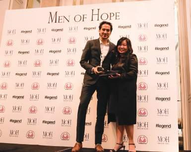 The Men of Hope Awards were established to recognize influential men in Hong Kong who champion the call for social