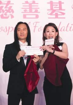 Mr Ricky FAN (left) and Ms Heidi CHU are the masters of