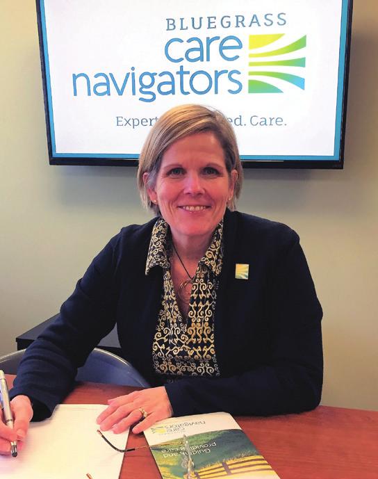 Message from the President For Bluegrass Care Navigators, previously Hospice of the Bluegrass, 2017 was a spectacular year as we cared for a record number of hospice patients, expanded our services
