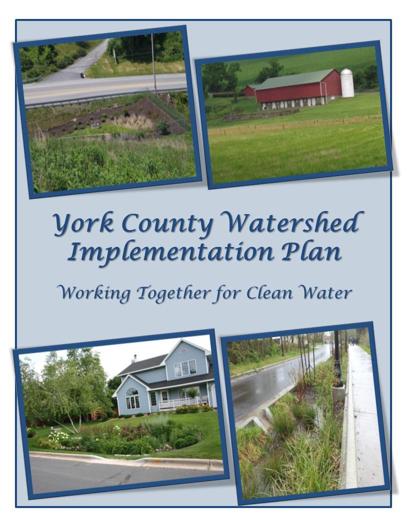 York County WIP Endorsed by County Commissioners September 4, 2013