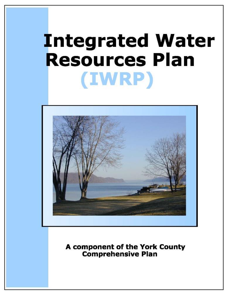 INTEGRATED WATER RESOURCES PLAN AND FLOW CHART ADOPTED 2003 AMENDED 2011 GOAL WAS