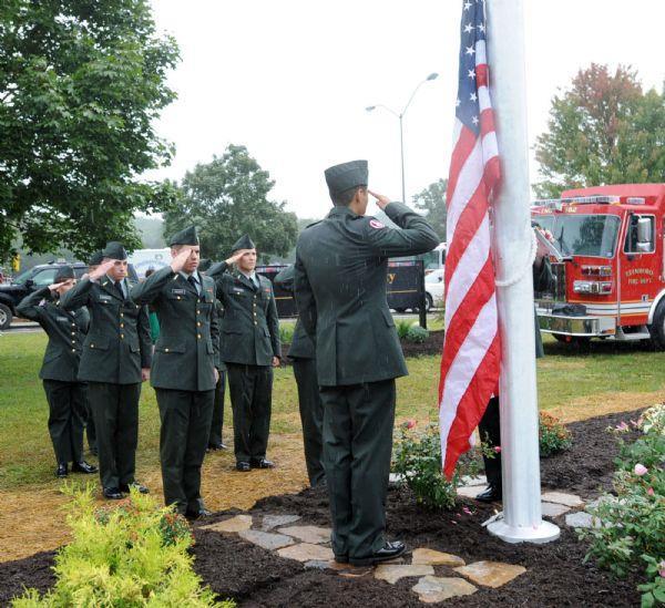Color Guard Edinboro Home Football Games Veterans Day Ceremony