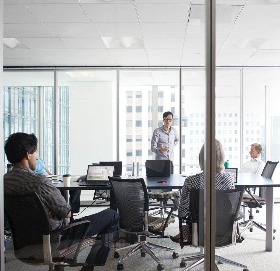 Most likely, your employees typically spend their days in an environment like this one: The Office From the center cubicle to the corner executive suite, this place is a hub of activity.