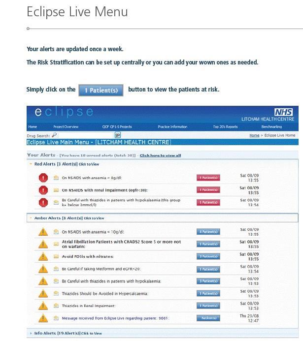 Surgery Portal Identifies at risk patients Updated