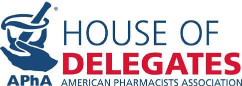 General Information for Delegates DUTIES OF THE HOUSE OF DELEGATES The APhA House of Delegates performs a major role in developing policy for the Association.