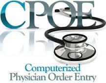 27 CORE 1: COMPUTERIZED PROVIDER ORDER ENTRY (CPOE) More than 30% of all unique patients with at least one medication in their medication list seen by the EP have at least one medication order
