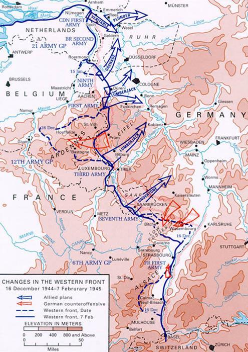Figure 2: The Rhineland Campaign Plan Source: Ted Ballard,