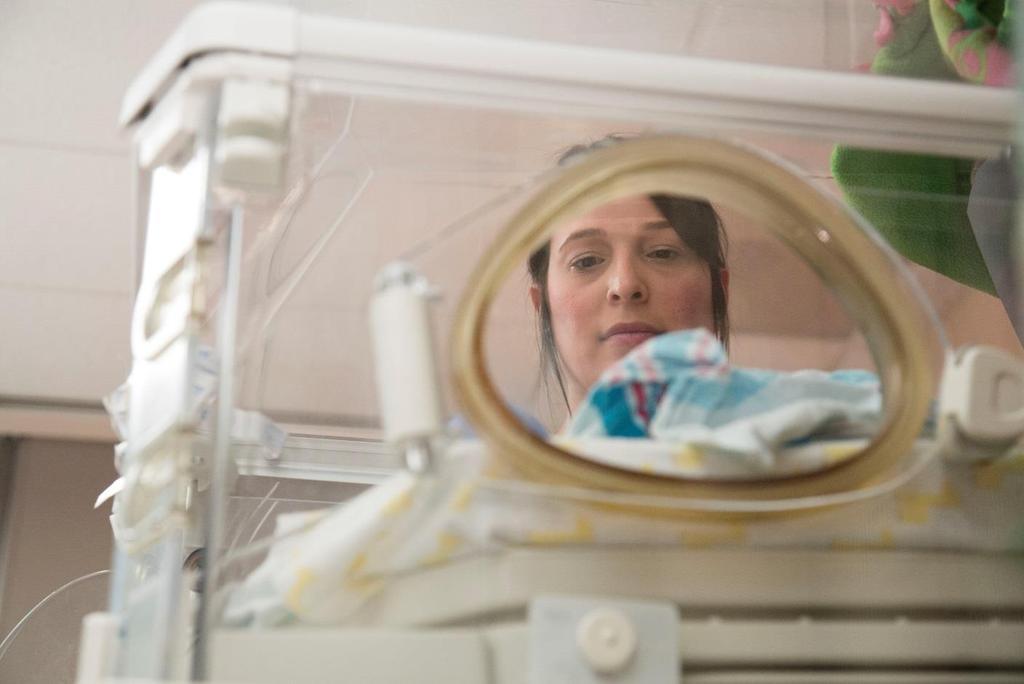 New Life, New Beginnings A New NICU at GBMC Each year, almost 3,800 new lives begin at GBMC. Close to 10 percent of these new babies enter the world too small, sick or arrive too soon.