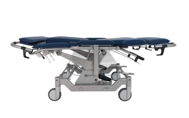 Caregivers can use existing SPH transfer techniques or the patented, No-Lift Patient Transfer System.