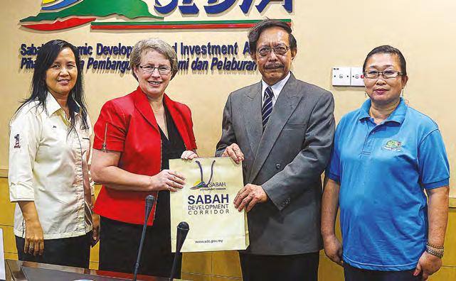 Sabah Economic Development and Investment Authority Southern Cross University explores education opportunities in the SDC On April 28, 2015 SEDIA Chief Executive Datuk Dr.