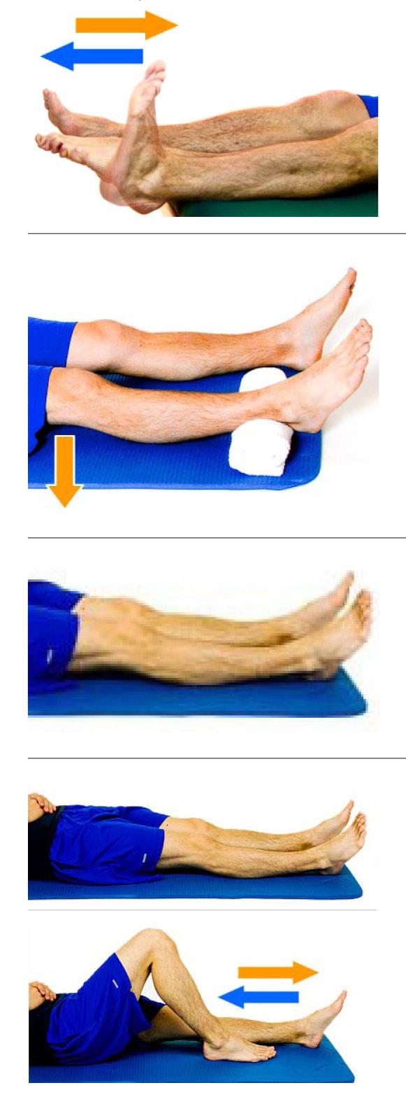 Pre and Post Exercise Program Please note these are for knee replacement ONLY! KNEE JOINT REPLACEMENT The body exercises below can be performed before and after your surgery.