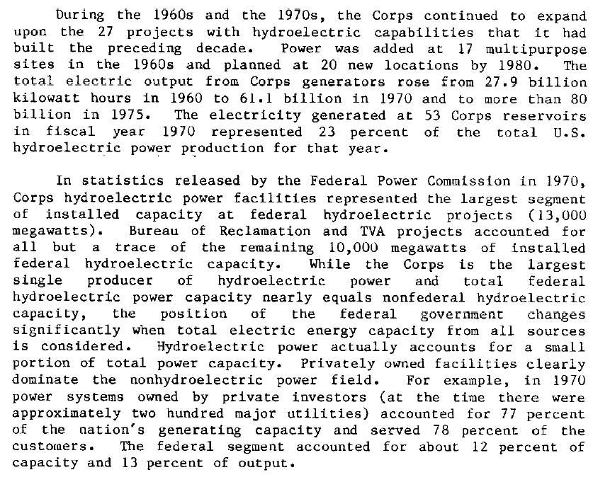 Primary How the Corps contributed to the development of hydroelectric power. Ruess, Martian and Walker Paul K.