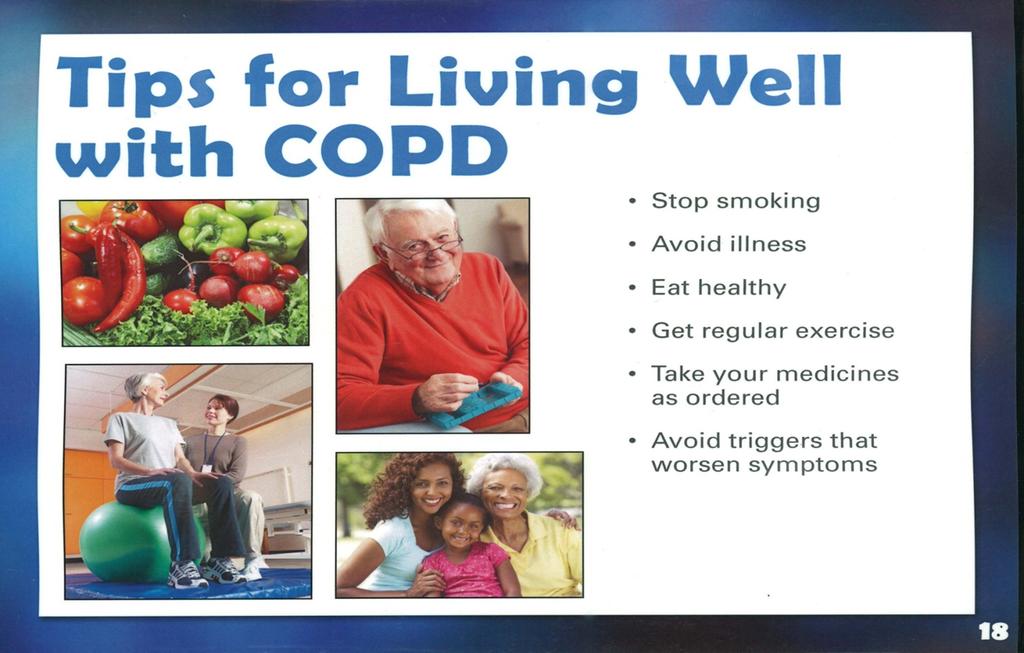 Multidiciplinary Care for COPD Why the work on COPD?