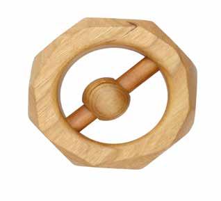 Baby Maple Teether 2.5 Diameter, Maple Wood Item: 1005 Unfinished MSRP $9.