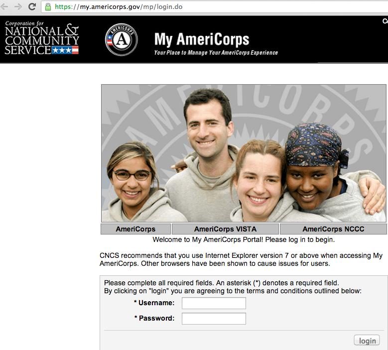 You willusethemyamericorps portalto ApplytoServe Create/Update Applica=ons SearchLis=ngs Applytolis=ngs
