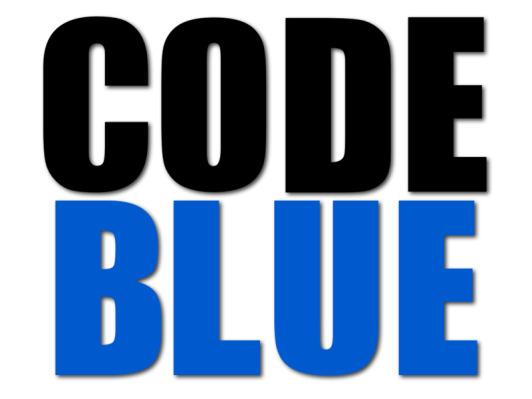 Code Blue The only code that continues to be announced with a color is Code Blue.