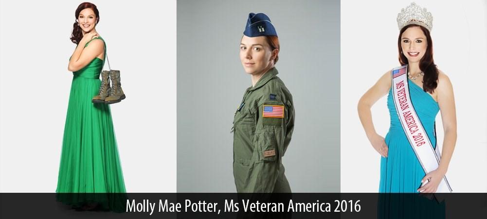 nonprofit organization whose mission is to provide housing for homeless female veterans and their children. Ms. Molly Mae Potter was selected as Ms.