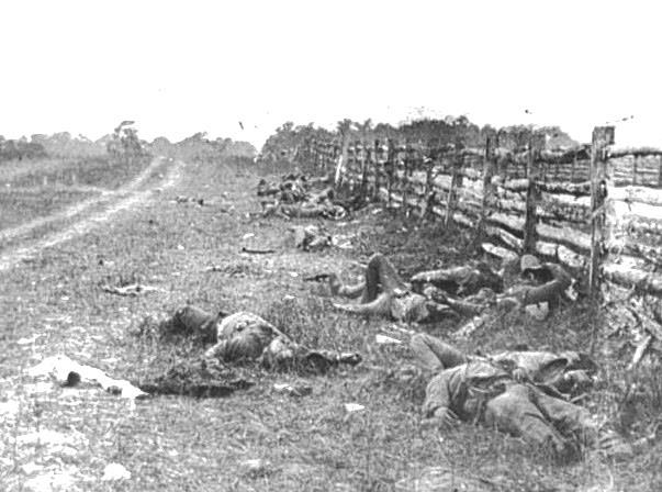 THE BATTLE OF ANTIETAM IN MARYLAND WAS THE BLOODIEST DAY IN AMERICAN HISTORY. AT LEAST 23,000 MEN DIED AND ANOTHER 30,000 OR MORE WERE WOUNDED DURING THE BATTLE.