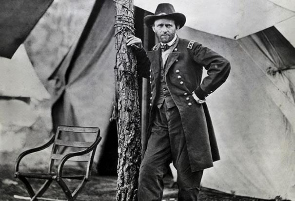 ULYSSES GRANT HAD STRUGGLED TO BE SUCCESSFUL IN THE YEARS BEFORE THE WAR. HE GRADUATED NEAR THE BOTTOM OF HIS CLASS AT THE U.S. MILITARY ACADEMY, HAD GONE BANKRUPT IN BUSINESS, AND HAD TO BORROW MONEY FROM A FRIEND TO RETURN HOME WHEN THE WAR STARTED.