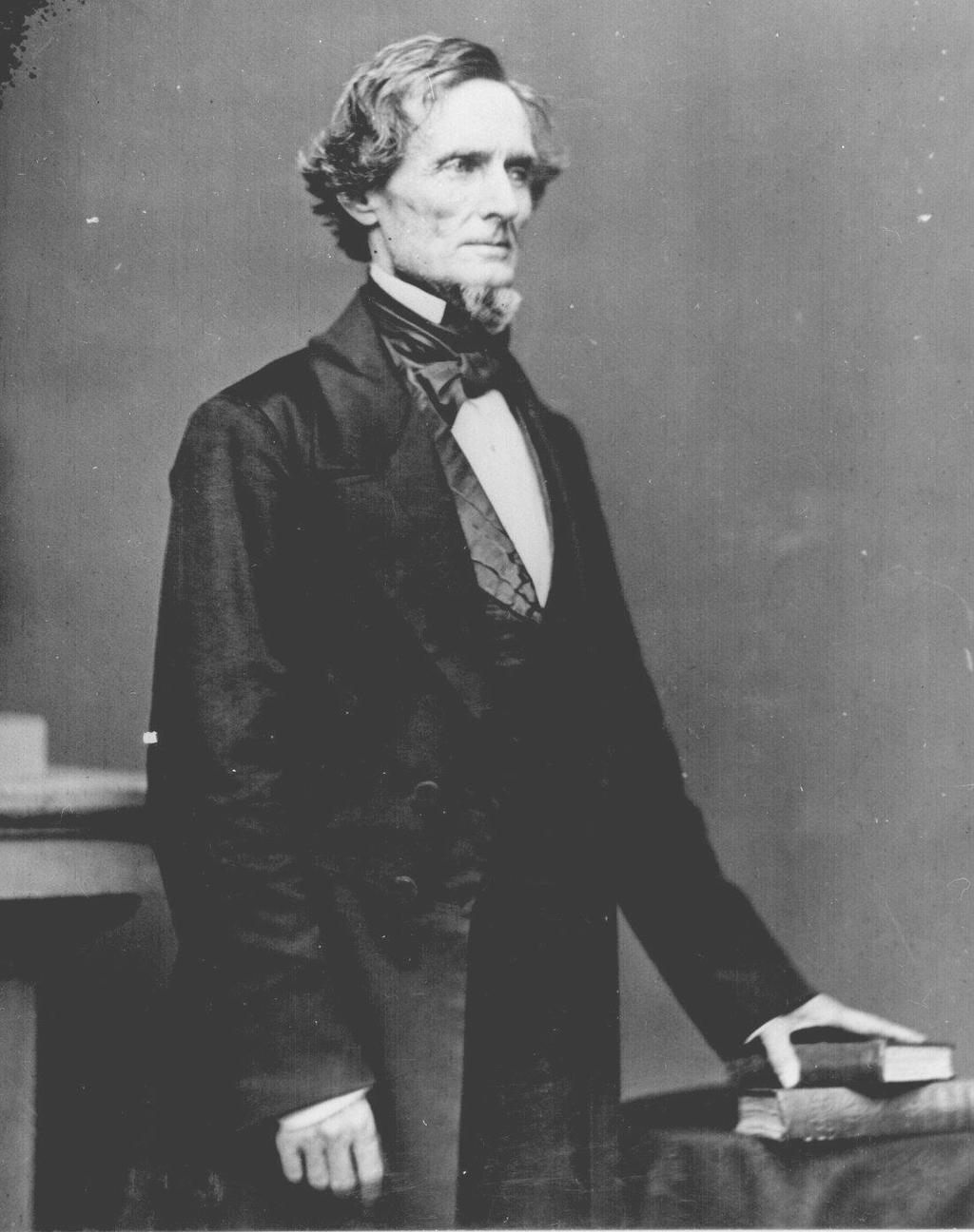JEFFERSON DAVIS WAS THE PRESIDENT OF THE CONFEDERATE STATES OF AMERICA FROM 1861-1865.