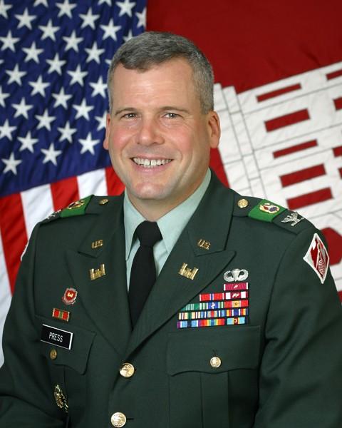 DISTRICT COMMANDER Commander Omaha District Colonel David C. Press became the Commander of the Omaha District, U.S. Army Corps of Engineers, September 22, 2006.