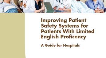 Guide Educate leaders with background and evidence on medical errors that occur due to LEP Present strategies
