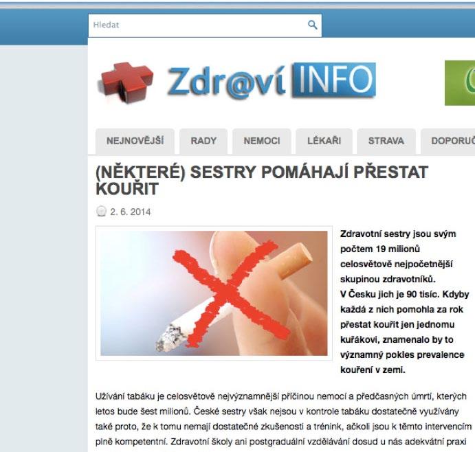 Information about the project published via zdravi-info.