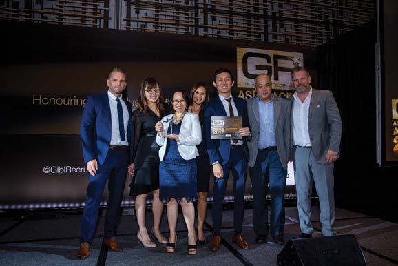 THE GLOBAL RECRUITER ASIA PACIFIC RECRUITMENT AWARDS SINGAPORE OCTOBER 2018 Now in its seventh year the Global Recruiter Asia Pacific Awards continue to be the only recognised Awards for the staffing
