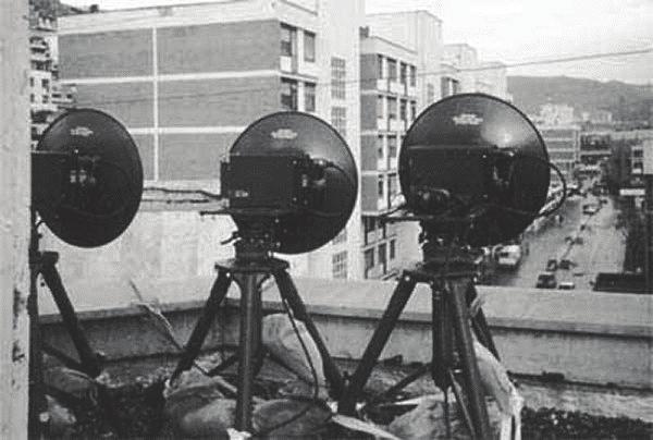 Appendix B remoting high-powered radiators such as TROPO radios (TRC-170), satellite ground terminals; for linking larger TRI-TAC shelters, such as the AN/TTC 39 switches, to large communication