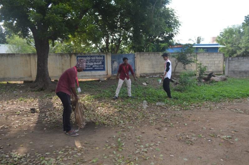 on 2 nd August 2017 Clean India by BIHER Students: Clean
