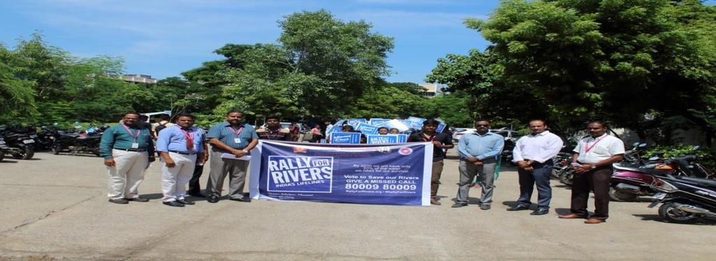September 2017 Rally for Rivers Bharath Institute of Higher Education and