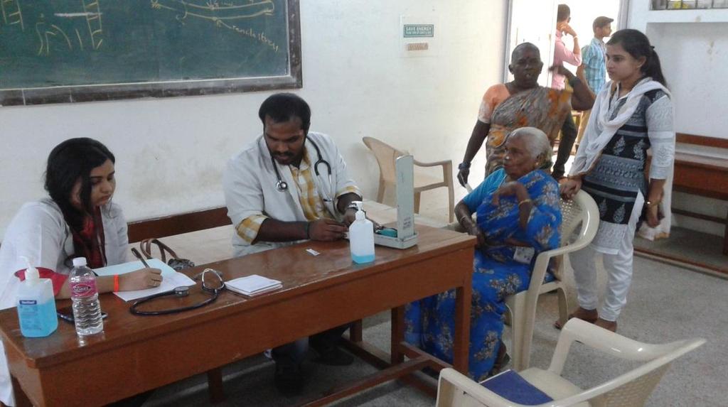 Doctors Day On Doctor s Day, Medical checkup was held at Bharath