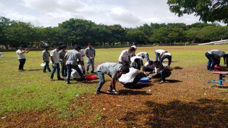 Play Ground Cleaning: Bharath Institute of Higher Education and