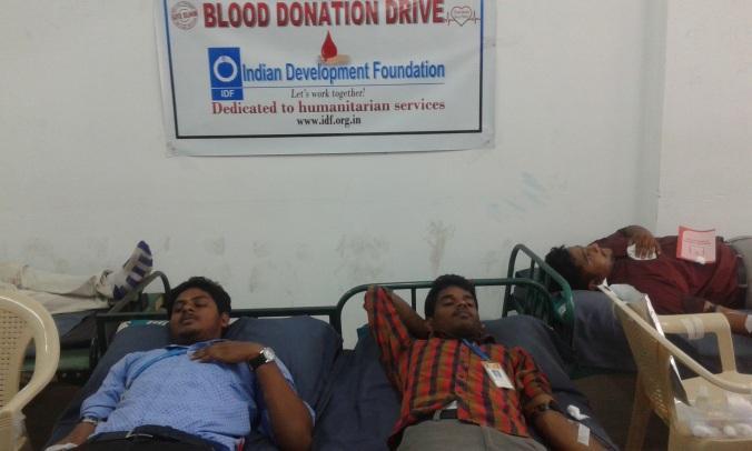 Blood Donation Camp: Blood Donation Camp was conducted on 27 th