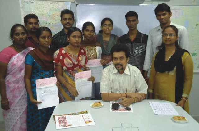 Students who have scored first and second highest marks in their higher secondary final year examination, 2011 among all the beneficiary's children in each district of AMPL operations in