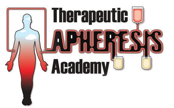 University of Virginia Health System presents Therapeutic Apheresis Academy 2017 September 28-30,
