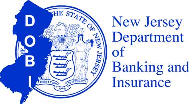 New Jersey Department of Banking and Insurance PO Box 325 Trenton, NJ 08625-0325