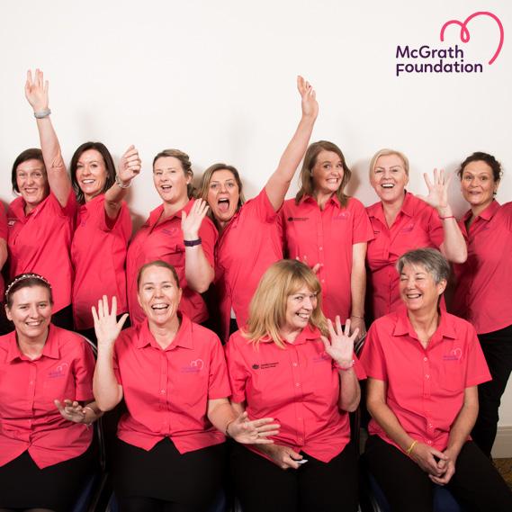 The McGrath Foundation provides the largest breast care nurse programme in Australia.