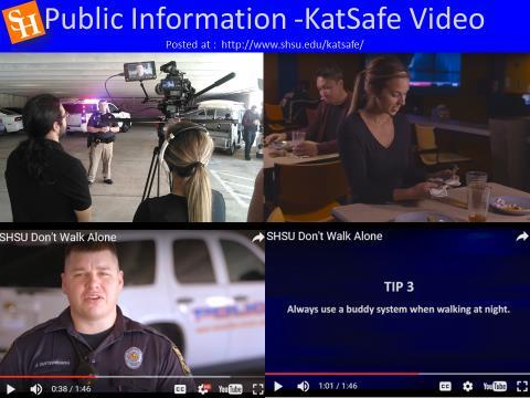 I. Personal Safety Training Videos. 1. The University produced a personal safety videos based on community trends, actual crimes committed on campus, and preparation for other emergencies. 2.