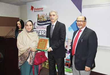 Saira Afzal Tarar, Minister of State for National Health Service, also adressed the attendees in her capacity as special guest.