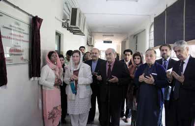 By relaying the facilities available at the centre including the provision of biophysiometer and pediograph, he distinguished SIDER from all the other clinics in Punjab. Later, Dr.