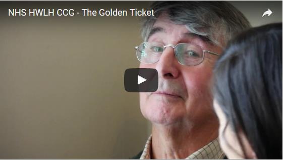 The Dementia Golden Ticket Video The Golden Ticket gave me my life