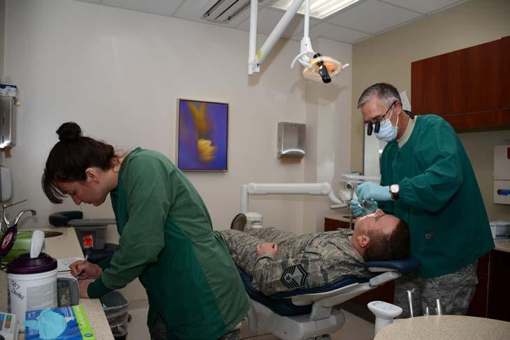 Wing Feature Small team plays vital role in dental readiness by Staff Sgt. Lauren Gleason 507th Air Refueling Wing Public Affairs Master Sgt.