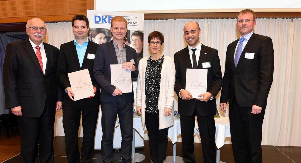 Leibniz Association Dissertation Award 2 awards for outstanding doctoral theses (worth 3,000)