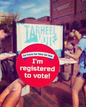 Voter registration Campus Profile University of North Carolina Student Government UNC s Student Government runs Tar Heel Vote, a nonpartisan program to promote voter education, registration, and