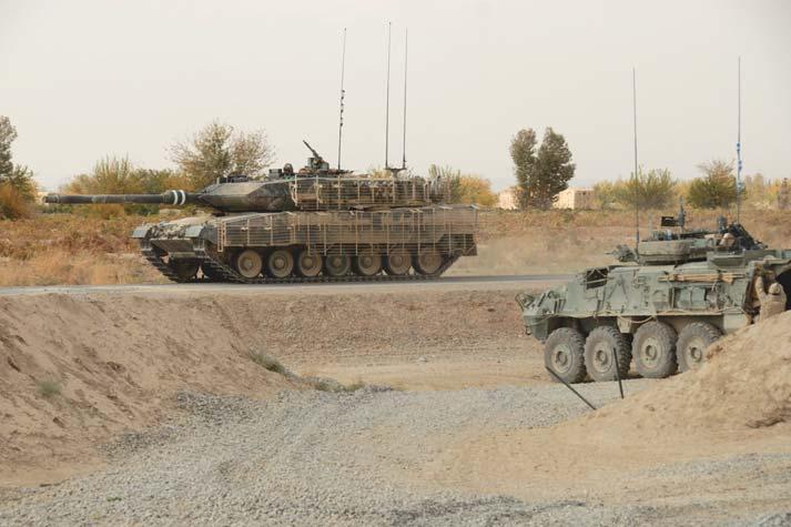 Since May 2007, the tank squadron has fought almost constantly alongside Canadian and Afghan infantry in close combat with the Taliban.