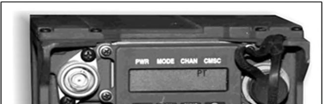 Antenna Port Keypad Display Function Switch K Fill Port Figure 4-5: