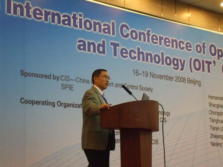 presentation on the conference of OIT 2008 Dr. Sen Han of Veeco Instruments Inc.